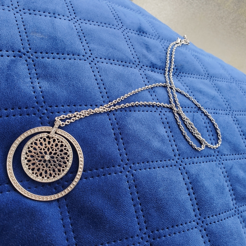 3 for $30 Long Chain Circle Necklace